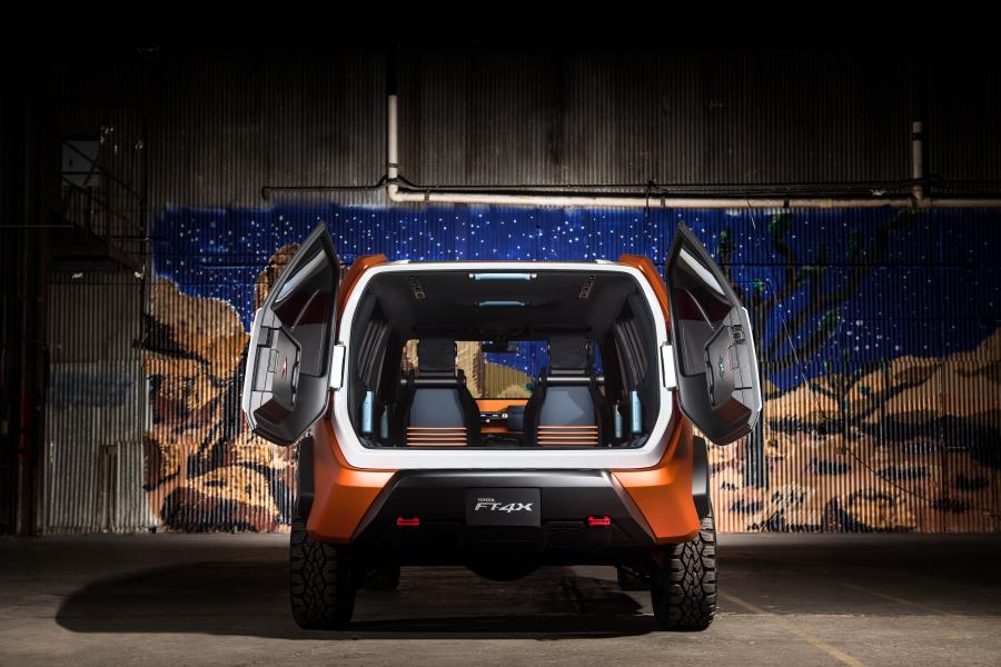 Багажник Toyota FT-4X Concept 2017 года  (фото 30 из 43)